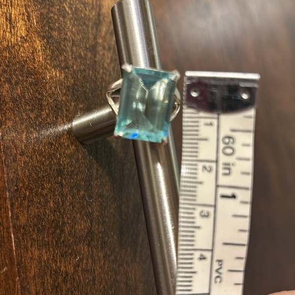 EUCGorgeous aquamarine ring - Picture 5 of 6